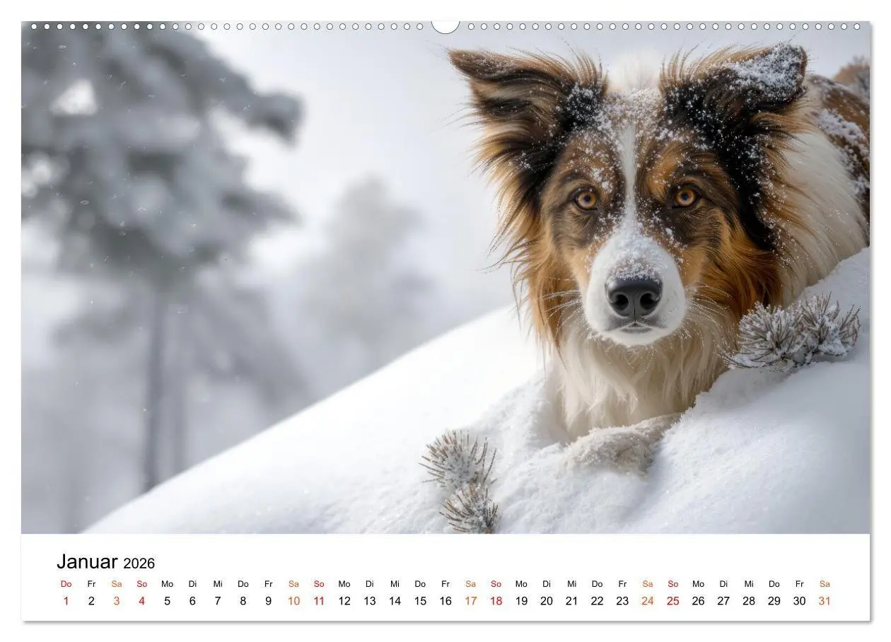 Bild: 9783516730906 | Border Collies Hüteprofis (hochwertiger Premium Wandkalender 2026...