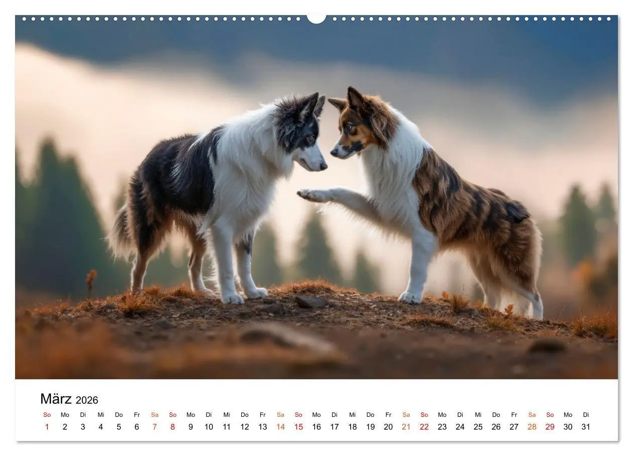 Bild: 9783516730906 | Border Collies Hüteprofis (hochwertiger Premium Wandkalender 2026...