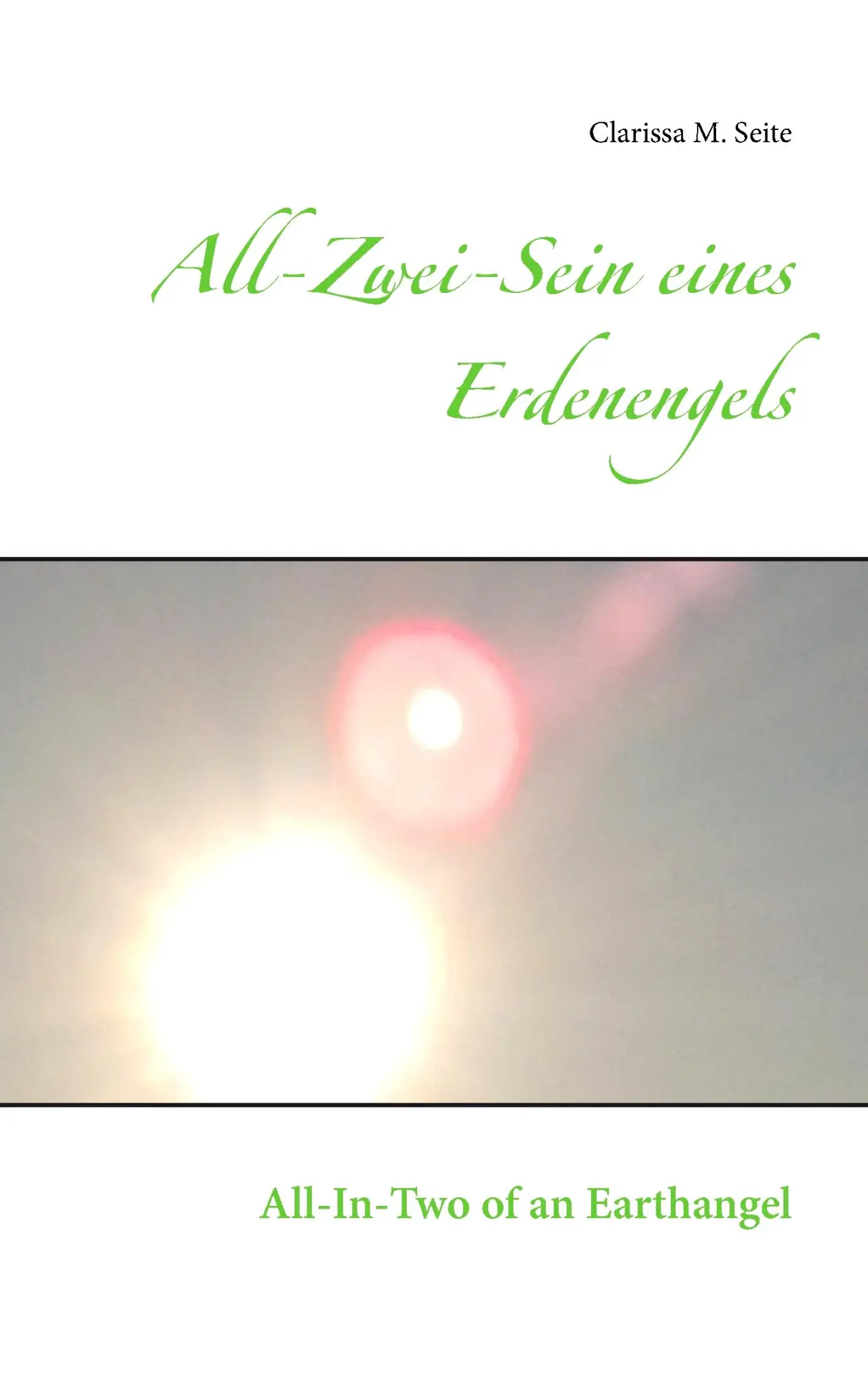 Cover: 9783744810906 | All-Zwei-Sein eines Erdenengels | All-In-Two of an Earthangel | Seite