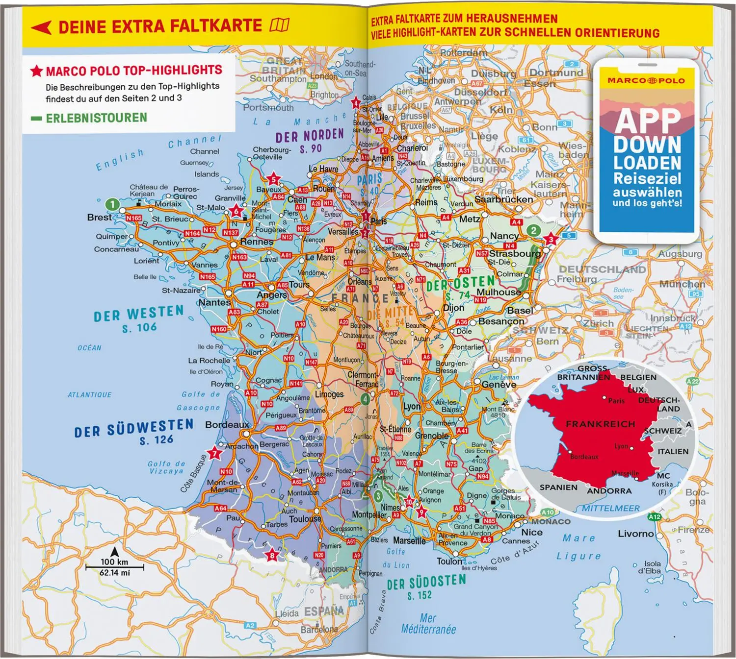 Bild: 9783829740906 | MARCO POLO Reiseführer Frankreich | Hilke Maunder (u. a.) | Buch