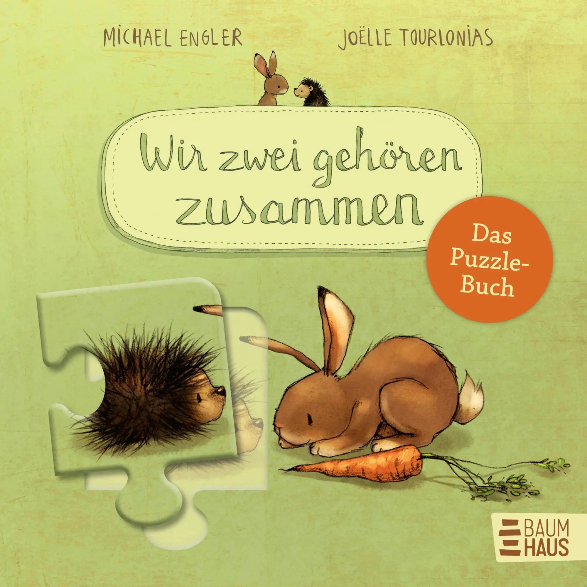 Cover: 9783833910906 | Wir zwei gehören zusammen - Das Puzzle-Buch | Michael Engler | Buch