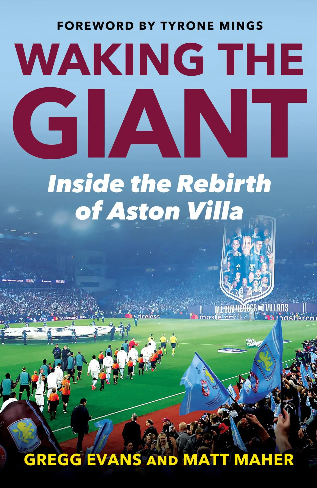 Cover: 9780008741006 | Waking the Giant | Inside the Rebirth of Aston Villa | Evans (u. a.)