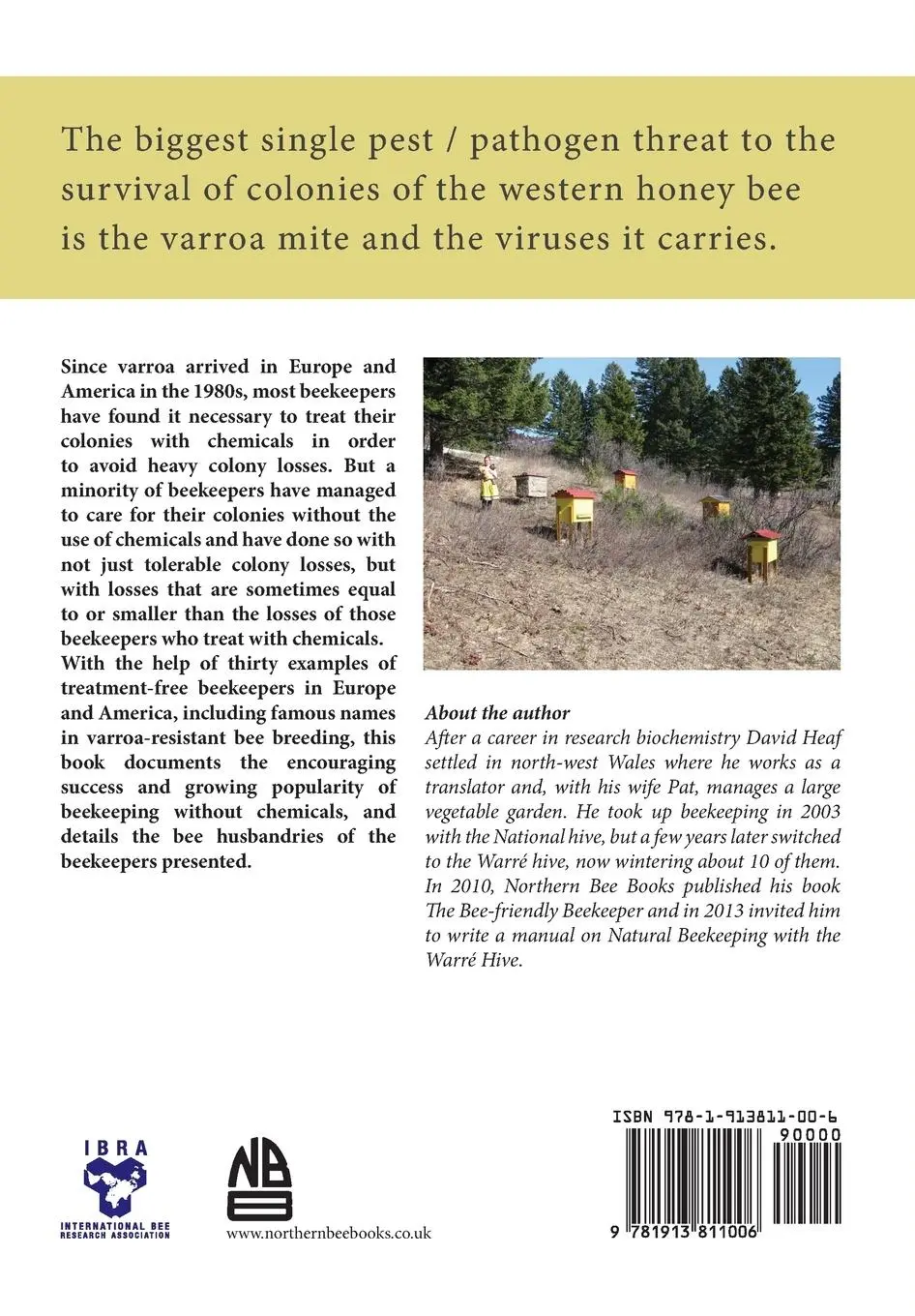 Rückseite: 9781913811006 | Treatment Free Beekeeping | David Heaf | Taschenbuch | Englisch | 2021