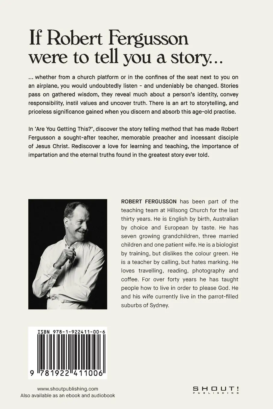 Rückseite: 9781922411006 | Are You Getting This? Paperback | Robert Fergusson | Taschenbuch