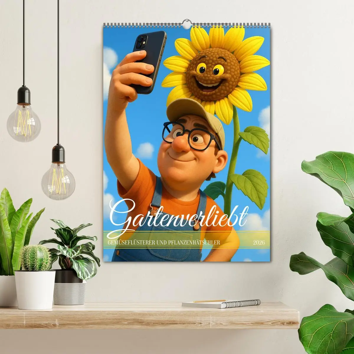 Bild: 9783516621006 | Gartenverliebt (Wandkalender 2026 DIN A2 hoch), CALVENDO...