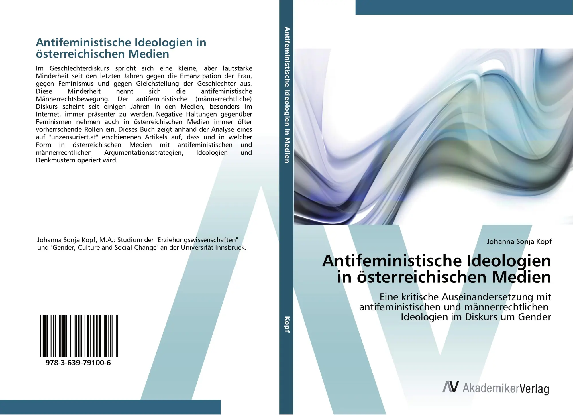 Cover: 9783639791006 | Antifeministische Ideologien in österreichischen Medien | Kopf | Buch