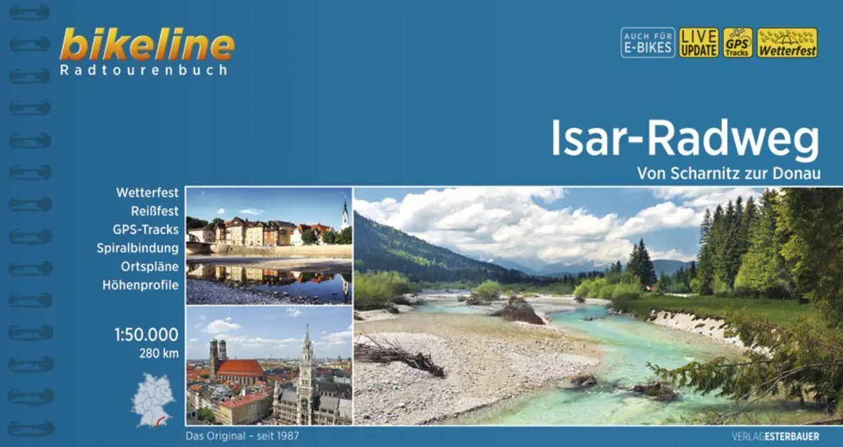 Cover: 9783711101006 | Isar-Radweg | Esterbauer Verlag | Taschenbuch | Spiralbindung | 120 S.