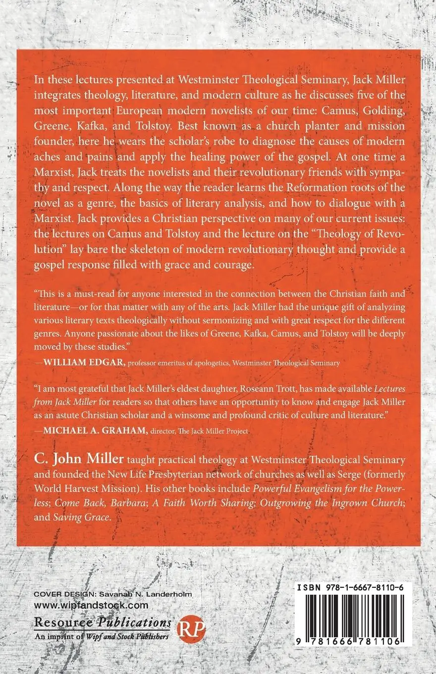 Rückseite: 9781666781106 | Lectures from Jack Miller | C. John Miller | Taschenbuch | Englisch