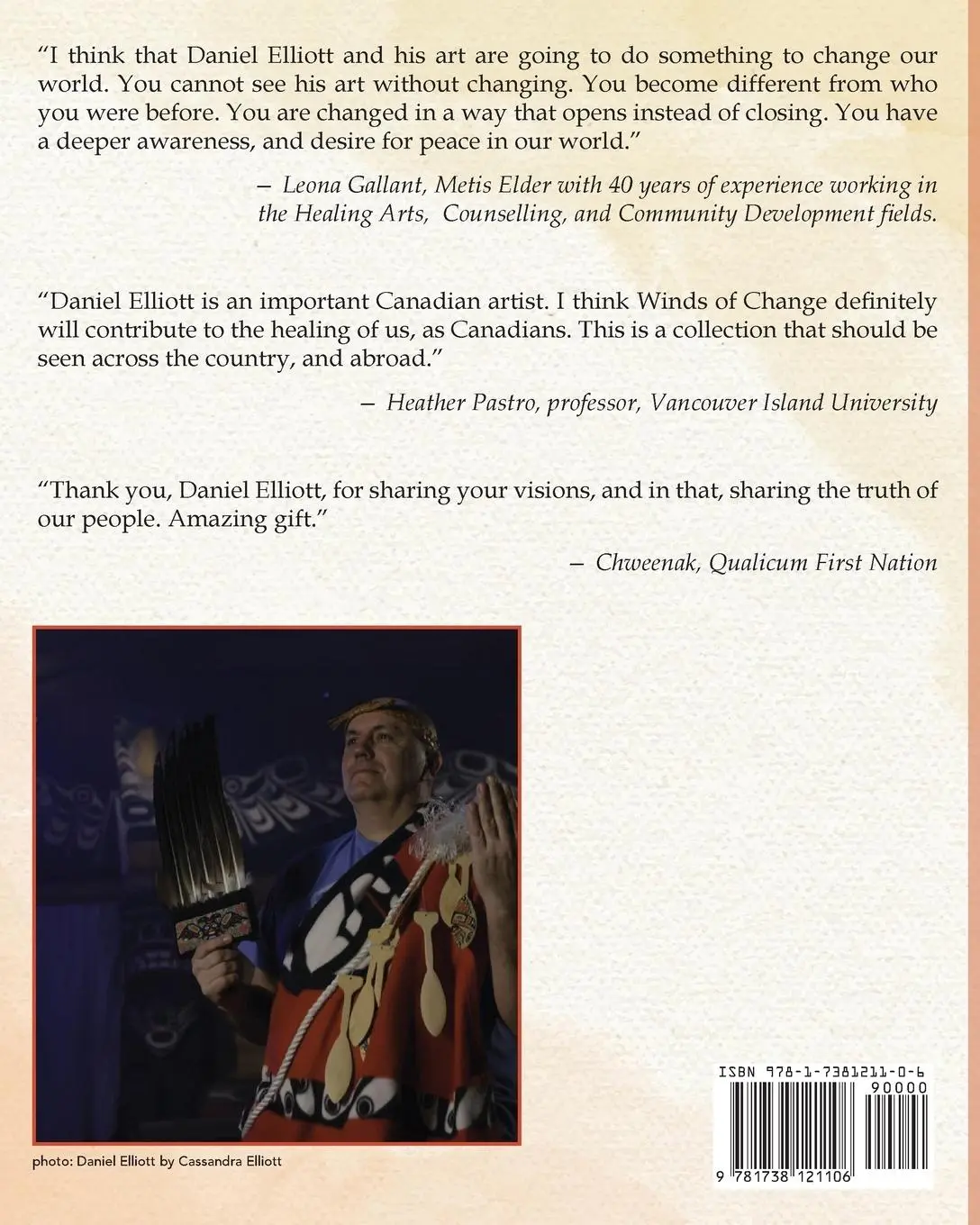 Rückseite: 9781738121106 | Truth, Art and Reconciliation | the Winds of Change project | Elliott