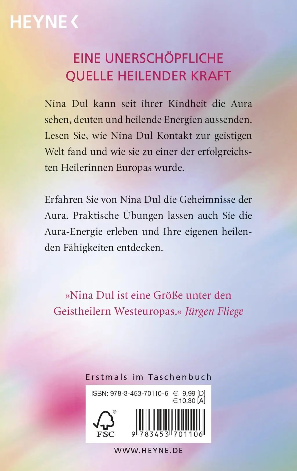 Bild: 9783453701106 | Aura-Therapie | Heilen mit dem Schwingungsfeld des Menschen | Nina Dul