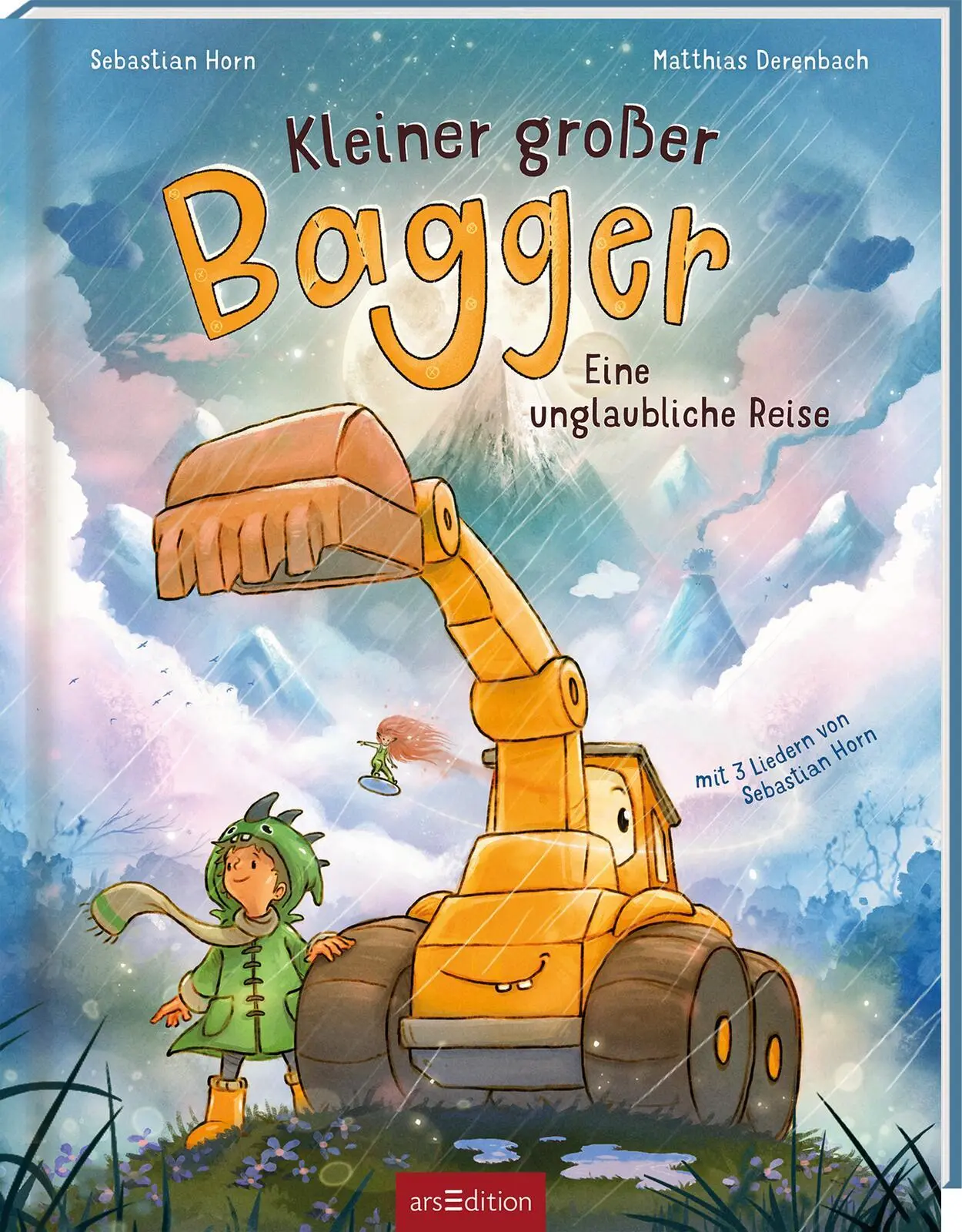Cover: 9783845841106 | Kleiner großer Bagger - Eine unglaubliche Reise | Sebastian Horn