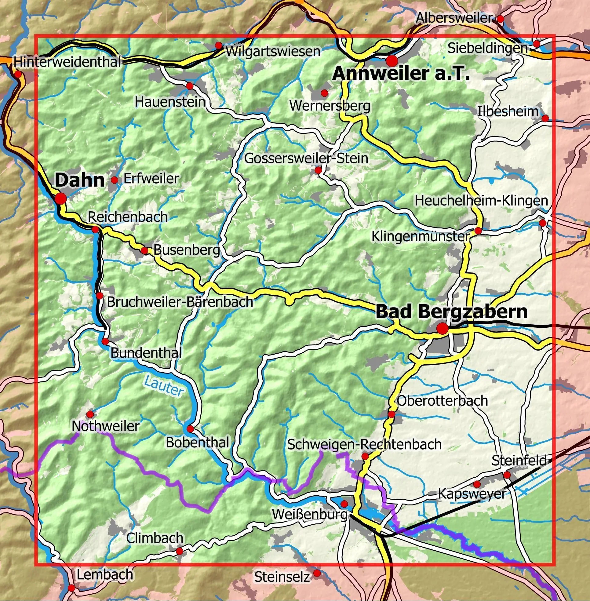 Bild: 9783960991106 | Pfälzerwald 8. Blatt 42-544, 1 : 25 000 | (Land-)Karte | 1 S. | 2019