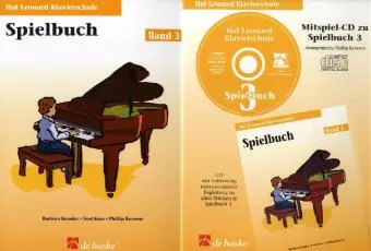 Cover: 9789043171106 | Hal Leonard Klavierschule, Spielbuch u. Audio-CD.Bd.3 | Taschenbuch