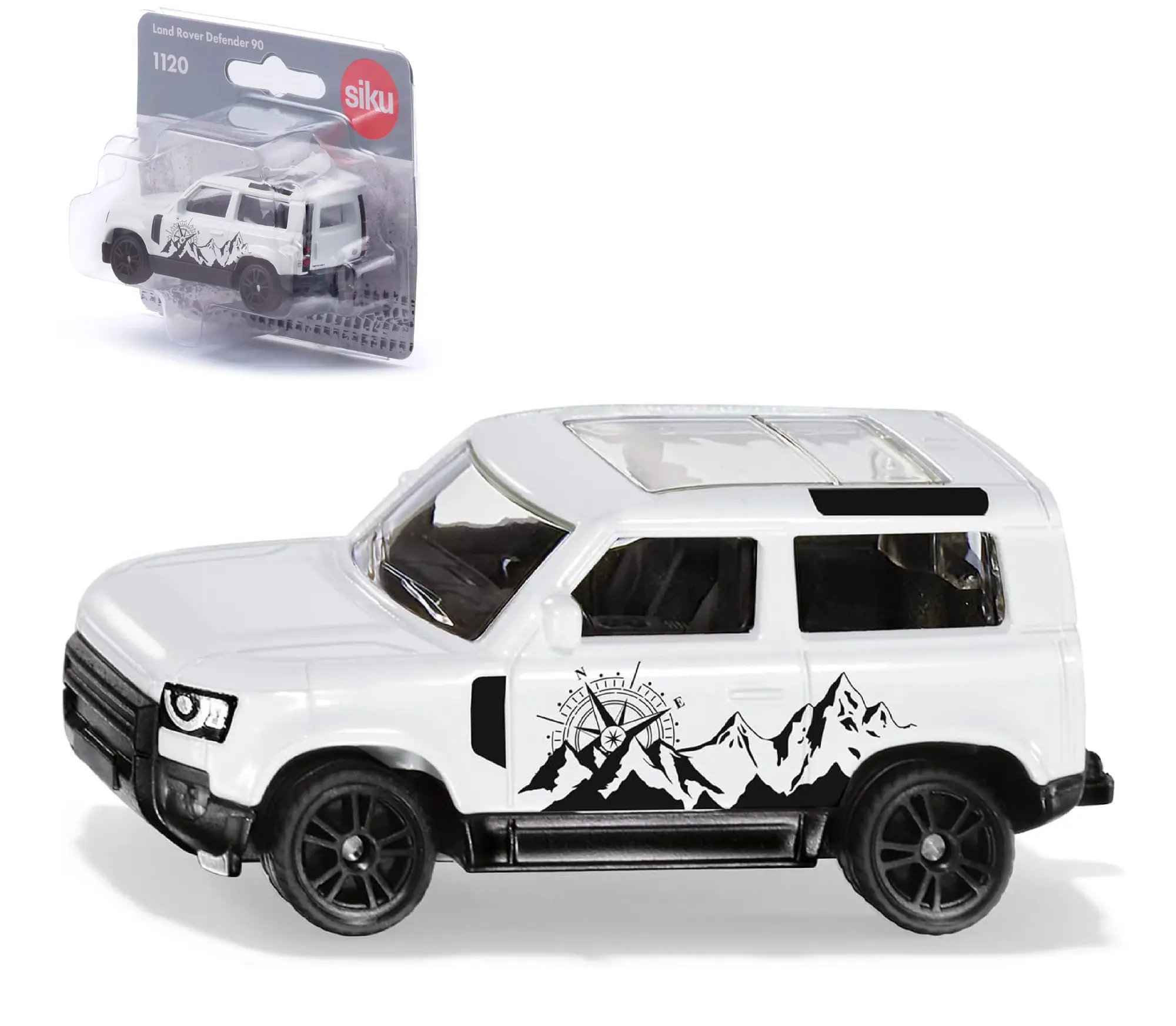 Cover: 4006874111206 | Siku 1120 - Land Rover Defender 90, 78x36x32mm | Deutsch | 2026