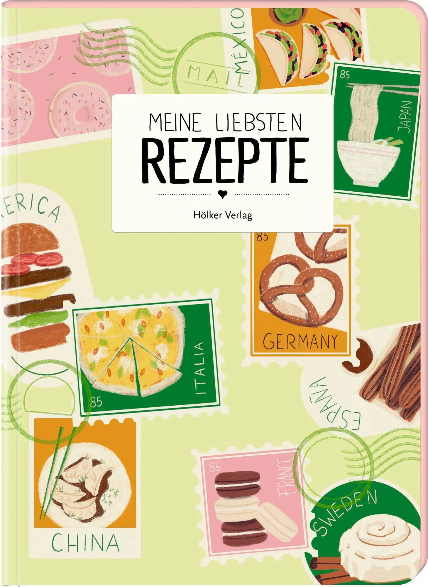 Cover: 4041433881206 | Meine liebsten Rezepte - Weltreise | Einschreibbuch | Tessa Kock