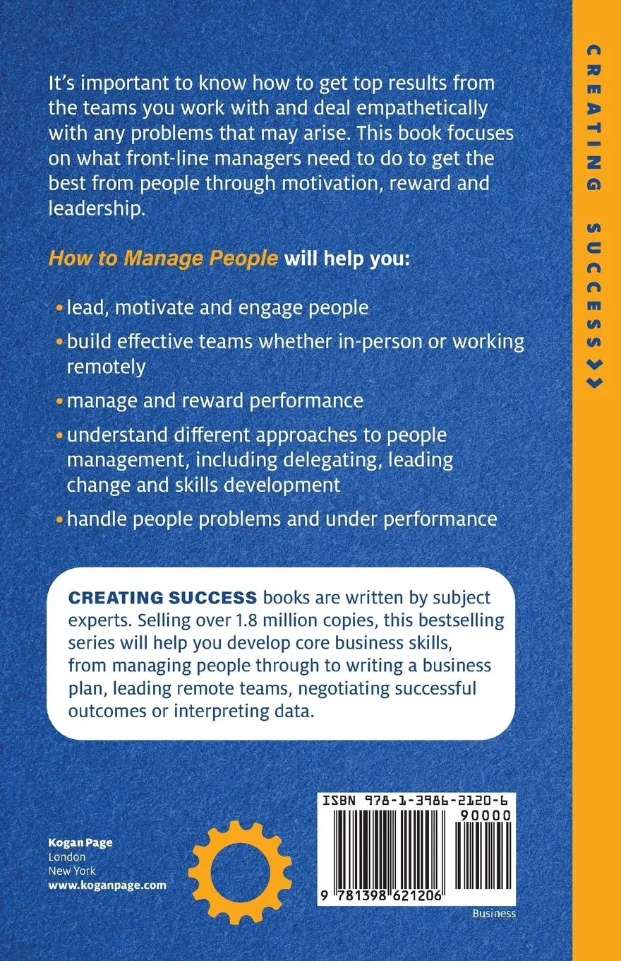Rückseite: 9781398621206 | How to Manage People | Michael Armstrong | Taschenbuch | Englisch