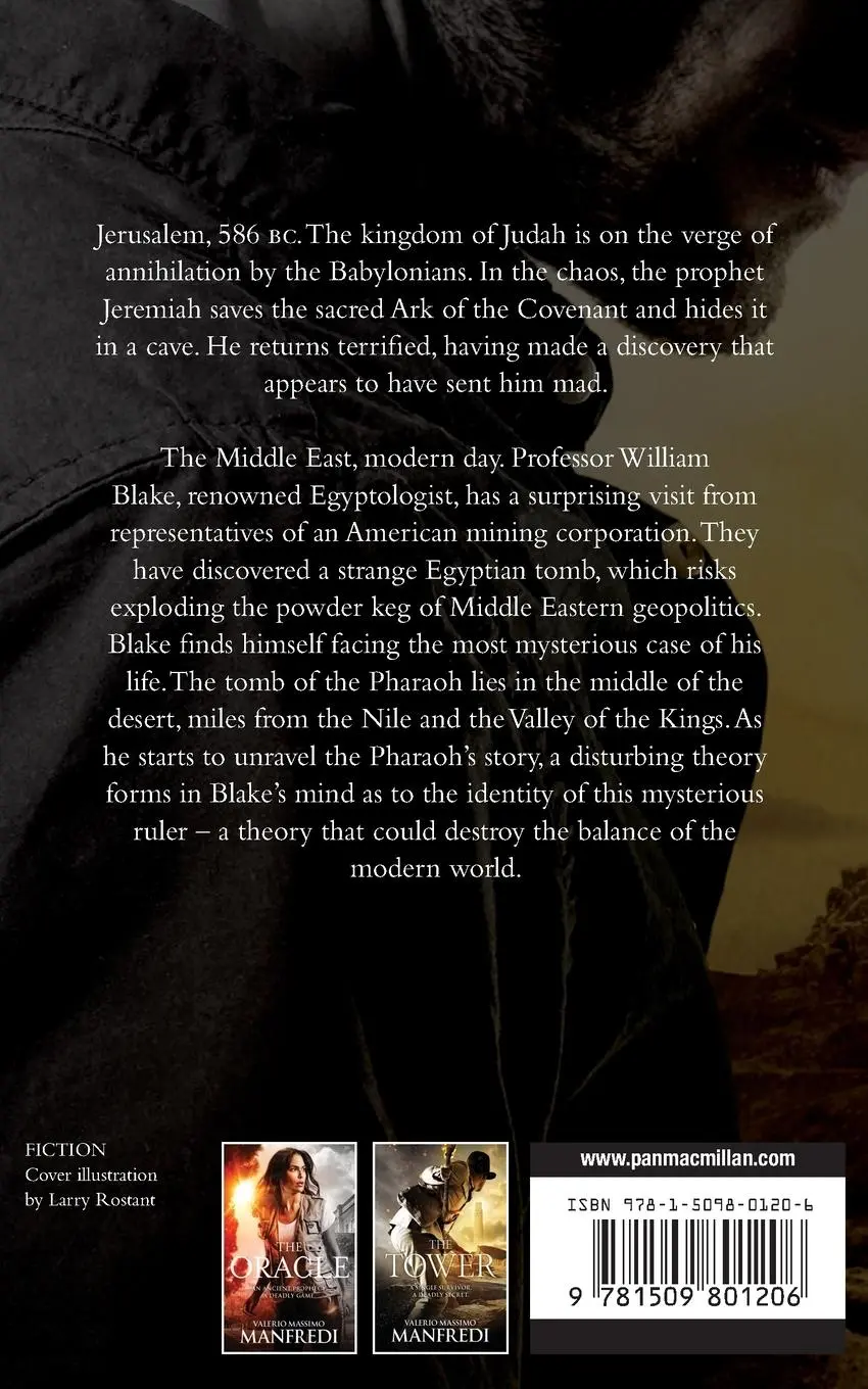 Rückseite: 9781509801206 | Pharaoh | A Novel | Valerio Massimo Manfredi | Taschenbuch | Englisch