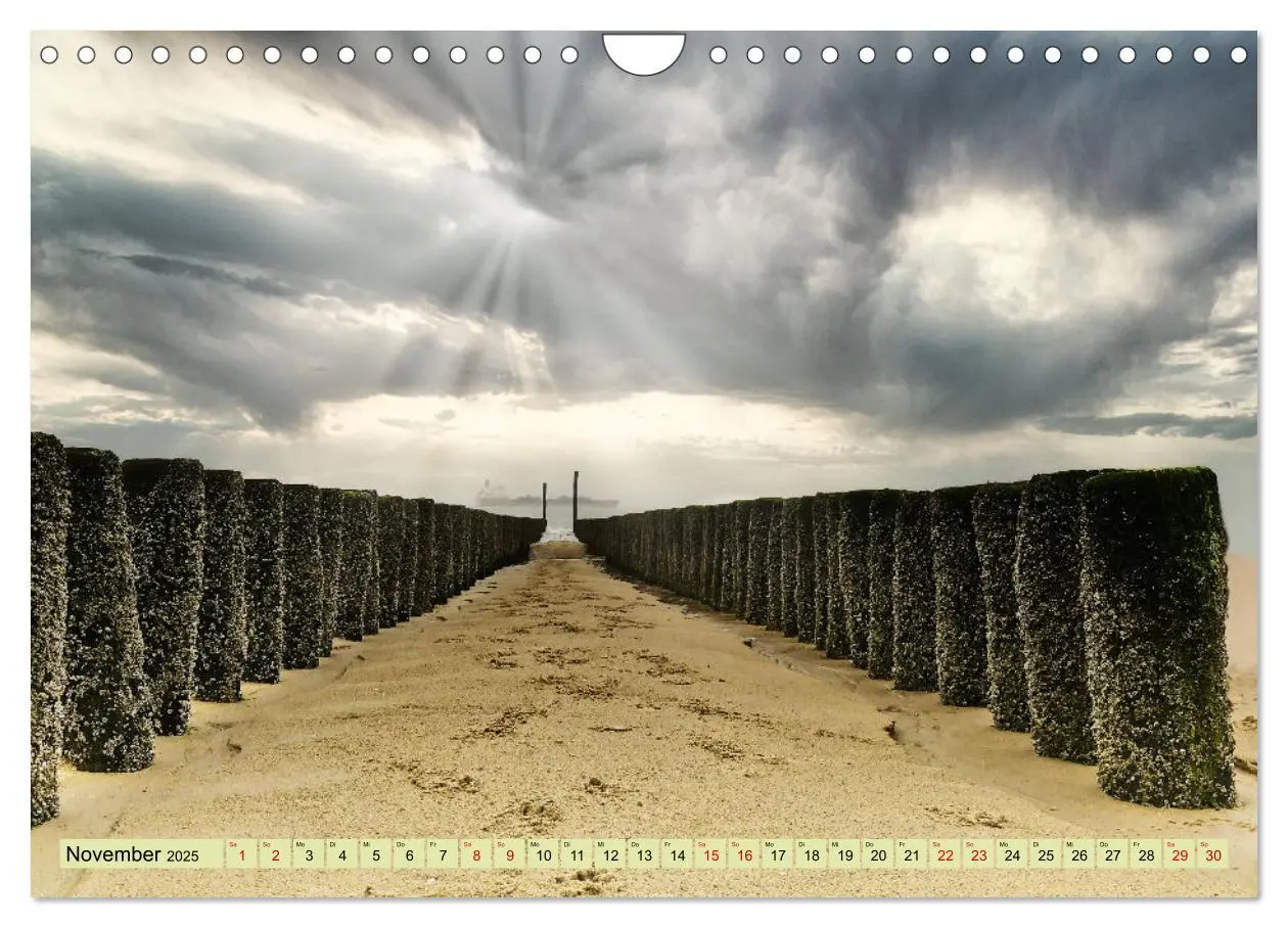 Bild: 9783435111206 | Zeeland - Urlaubsträume am Strand von Breskens (Wandkalender 2025...