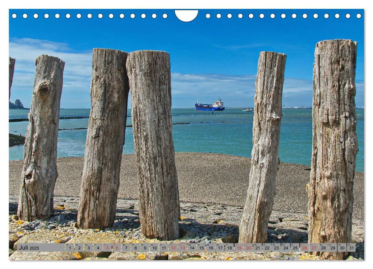 Bild: 9783435111206 | Zeeland - Urlaubsträume am Strand von Breskens (Wandkalender 2025...