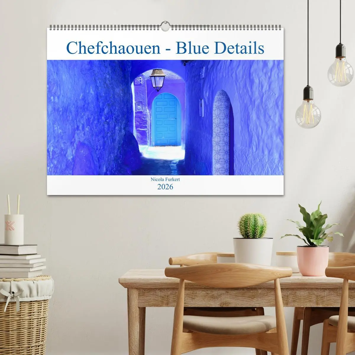 Bild: 9783457821206 | Chefchaouen - Blue Details (Wandkalender 2026 DIN A2 quer),...