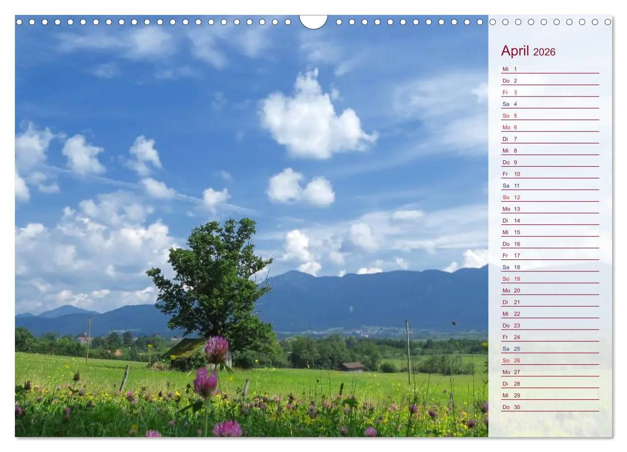 Bild: 9783457991206 | Murnau und das Blaue Land - Aquarelle und Fotografien (Wandkalender...