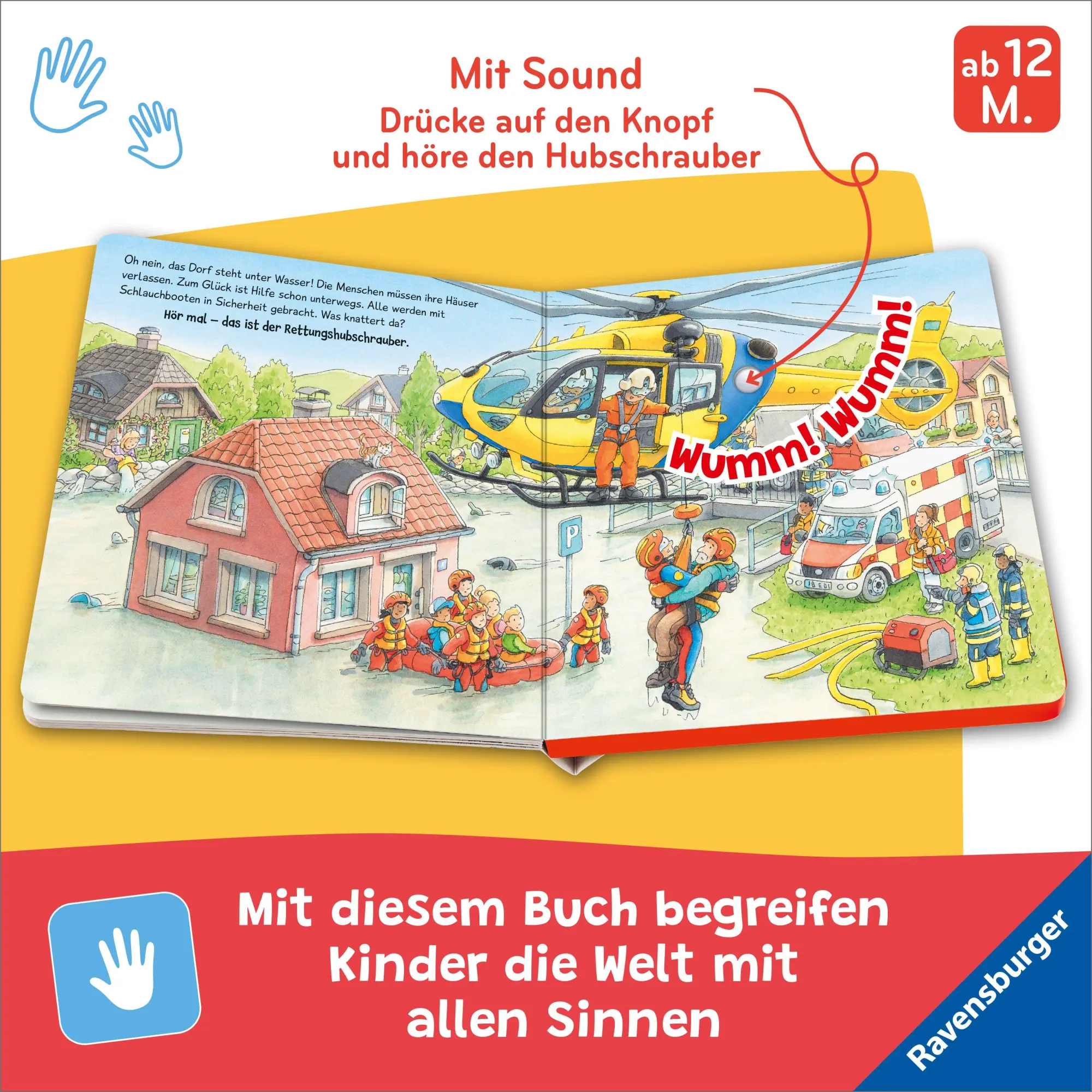 Bild: 9783473421206 | Hör mal hin - Tatütata! Wer kommt denn da? Einsatzfahrzeuge | Höck