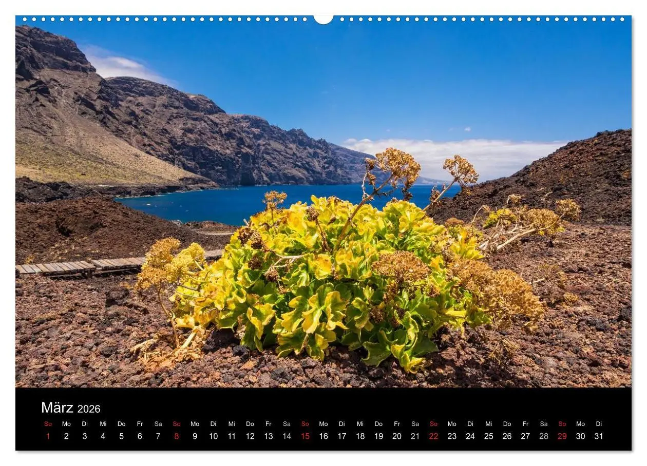 Bild: 9783516151206 | Teneriffa (hochwertiger Premium Wandkalender 2026 DIN A2 quer),...