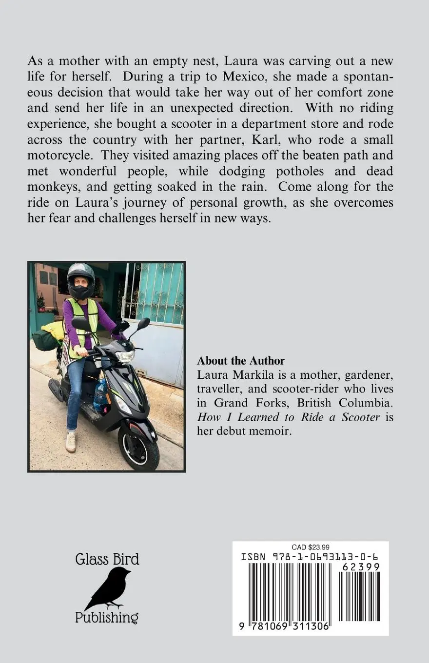 Rückseite: 9781069311306 | How I Learned to Ride a Scooter | a 4200-kilometre adventure in Mexico