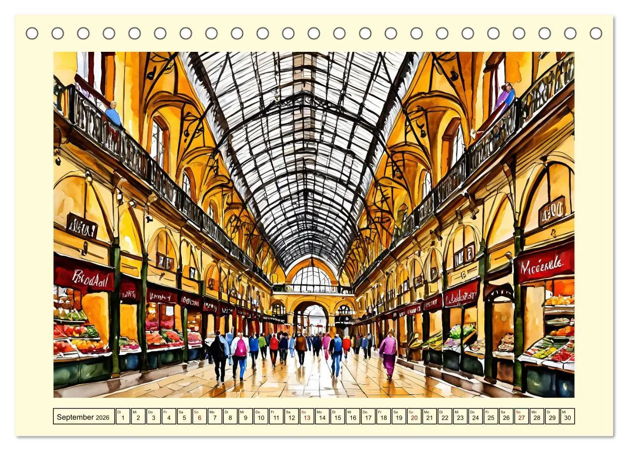 Bild: 9783457361306 | Reise durch Ungarn (Tischkalender 2026 DIN A5 quer), CALVENDO...