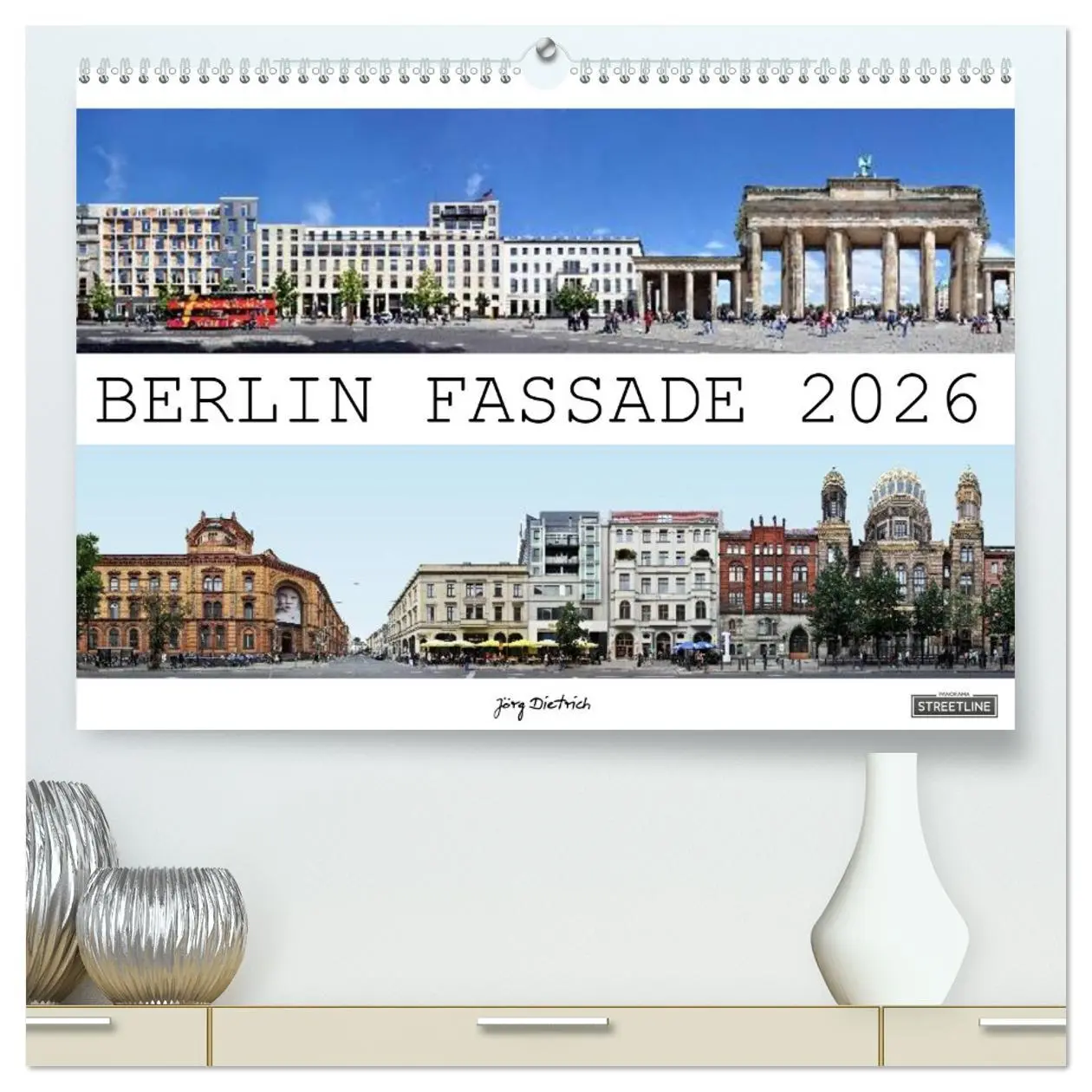 Cover: 9783516211306 | Berlin Fassade (hochwertiger Premium Wandkalender 2026 DIN A2...