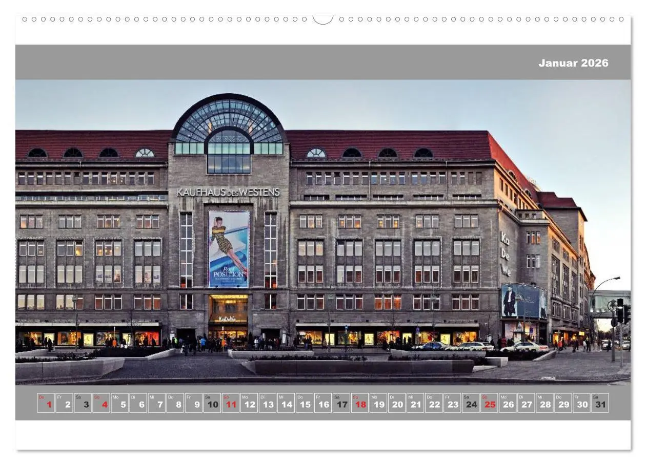 Bild: 9783516211306 | Berlin Fassade (hochwertiger Premium Wandkalender 2026 DIN A2...