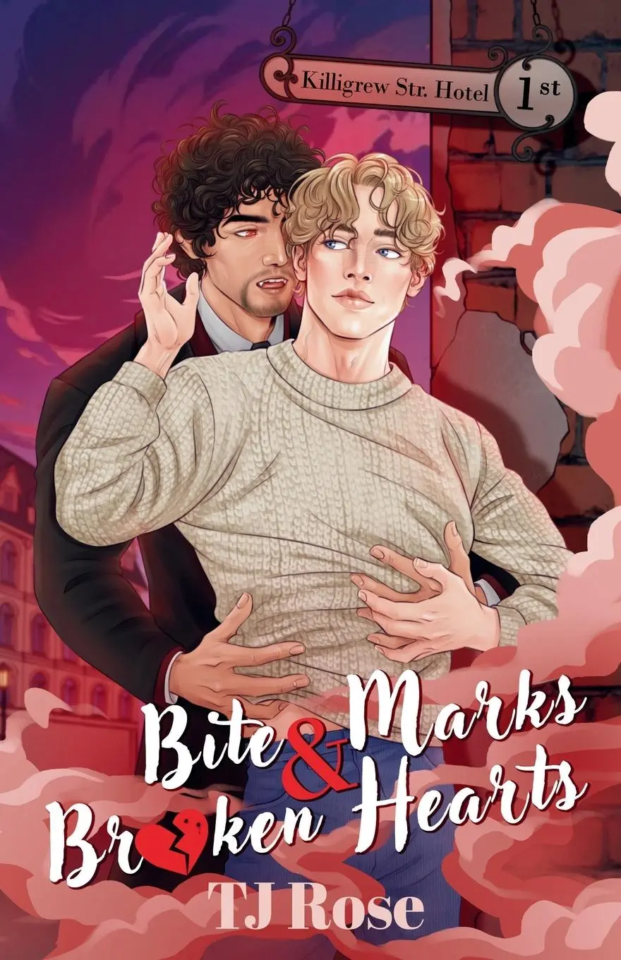 Cover: 9781068171406 | Bite Marks &amp; Broken Hearts | An MM Paranormal Romance | Tj Rose | Buch