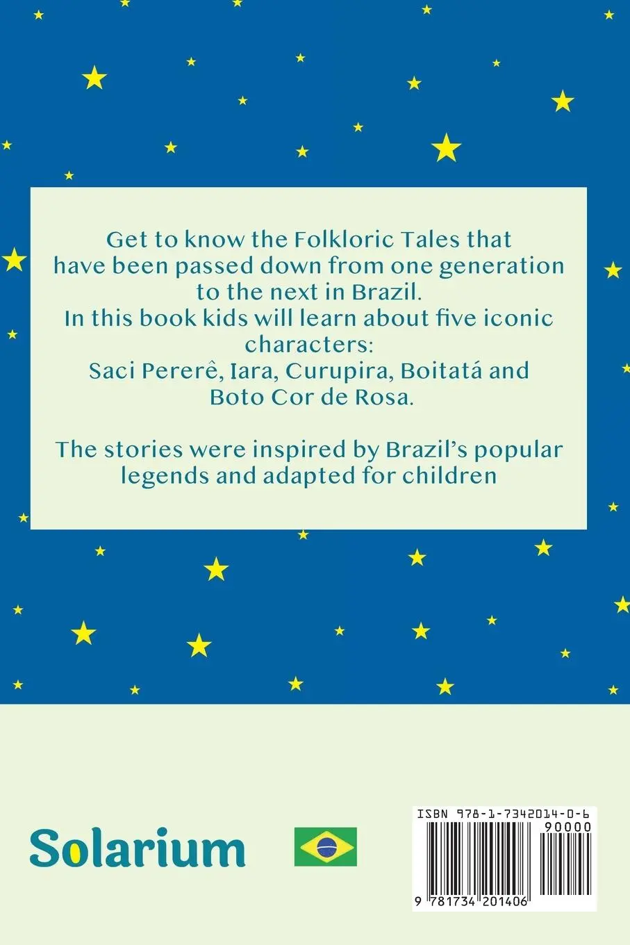 Rückseite: 9781734201406 | Brazilian Folklore | Carla Jensen | Taschenbuch | Englisch | 2020