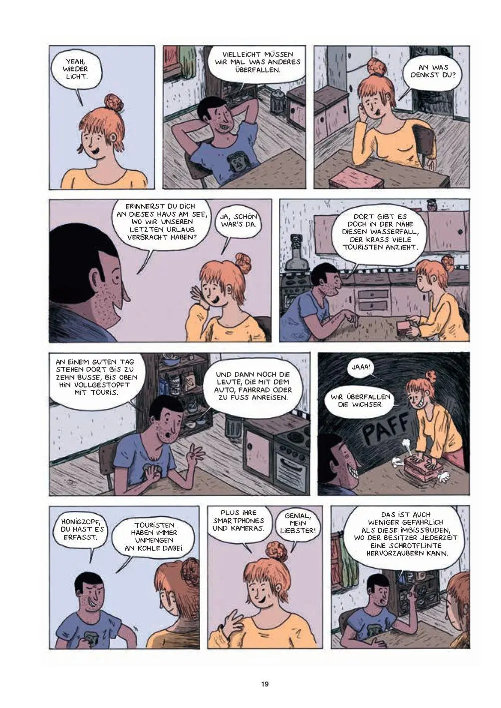 Bild: 9783039641406 | Der Letzte löscht das Licht | Eine Graphic Novel | Tobias Aeschbacher