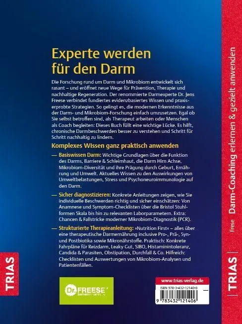 Rückseite: 9783432121406 | Darm-Coaching erlernen &amp; gezielt anwenden | Jens Freese | Taschenbuch