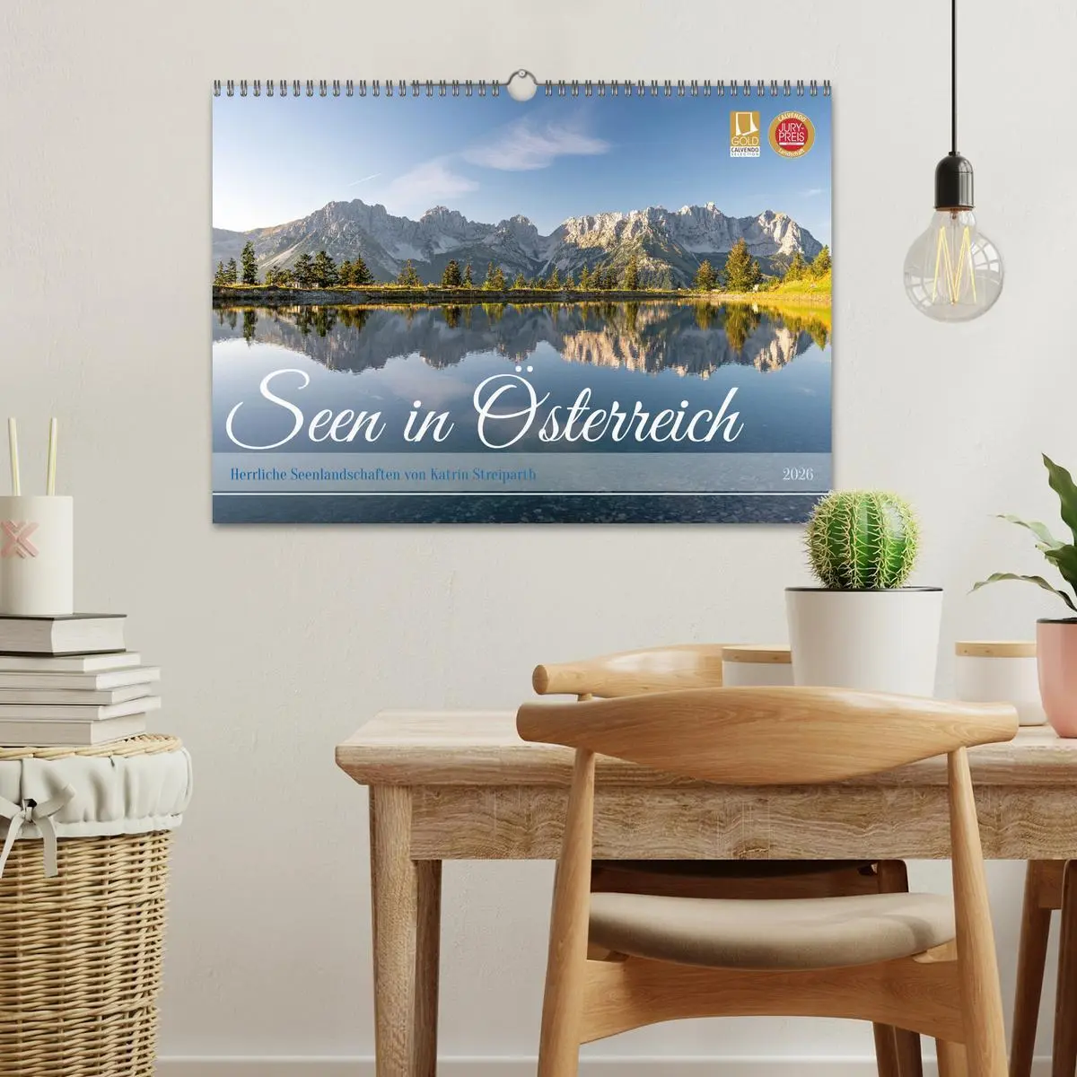 Bild: 9783457281406 | Seen in Österreich (Wandkalender 2026 DIN A3 quer), CALVENDO...