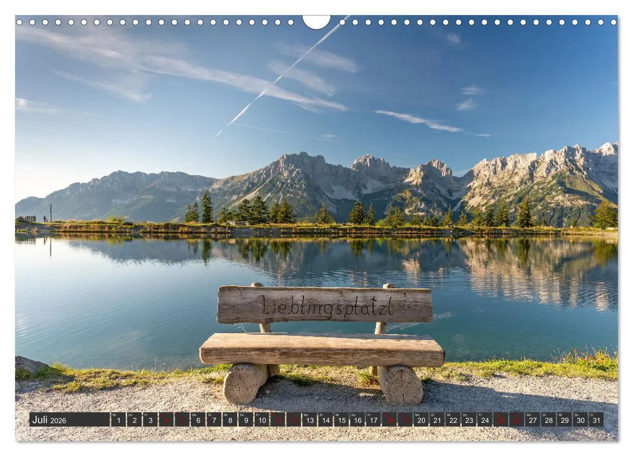 Bild: 9783457281406 | Seen in Österreich (Wandkalender 2026 DIN A3 quer), CALVENDO...