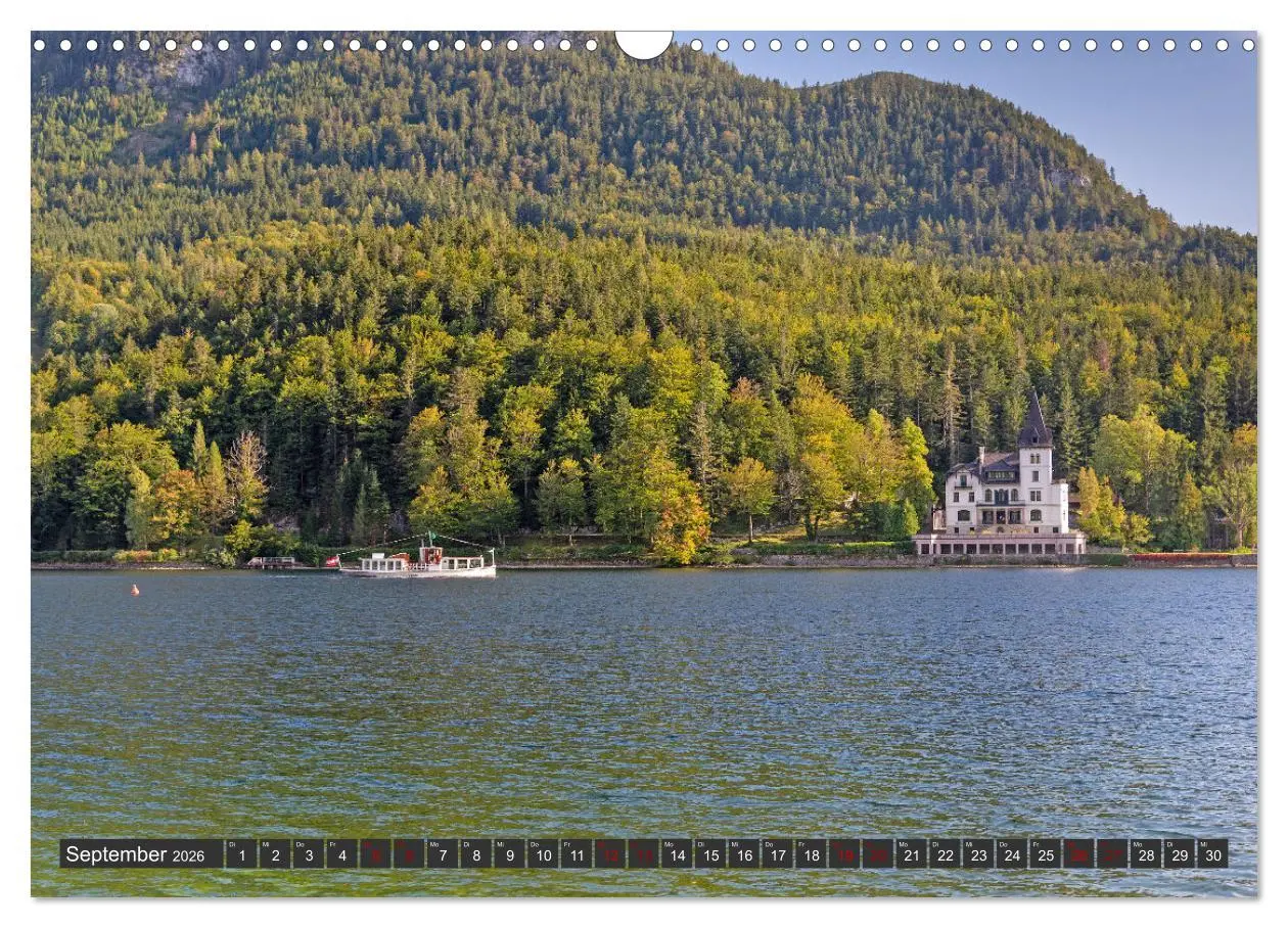 Bild: 9783457281406 | Seen in Österreich (Wandkalender 2026 DIN A3 quer), CALVENDO...