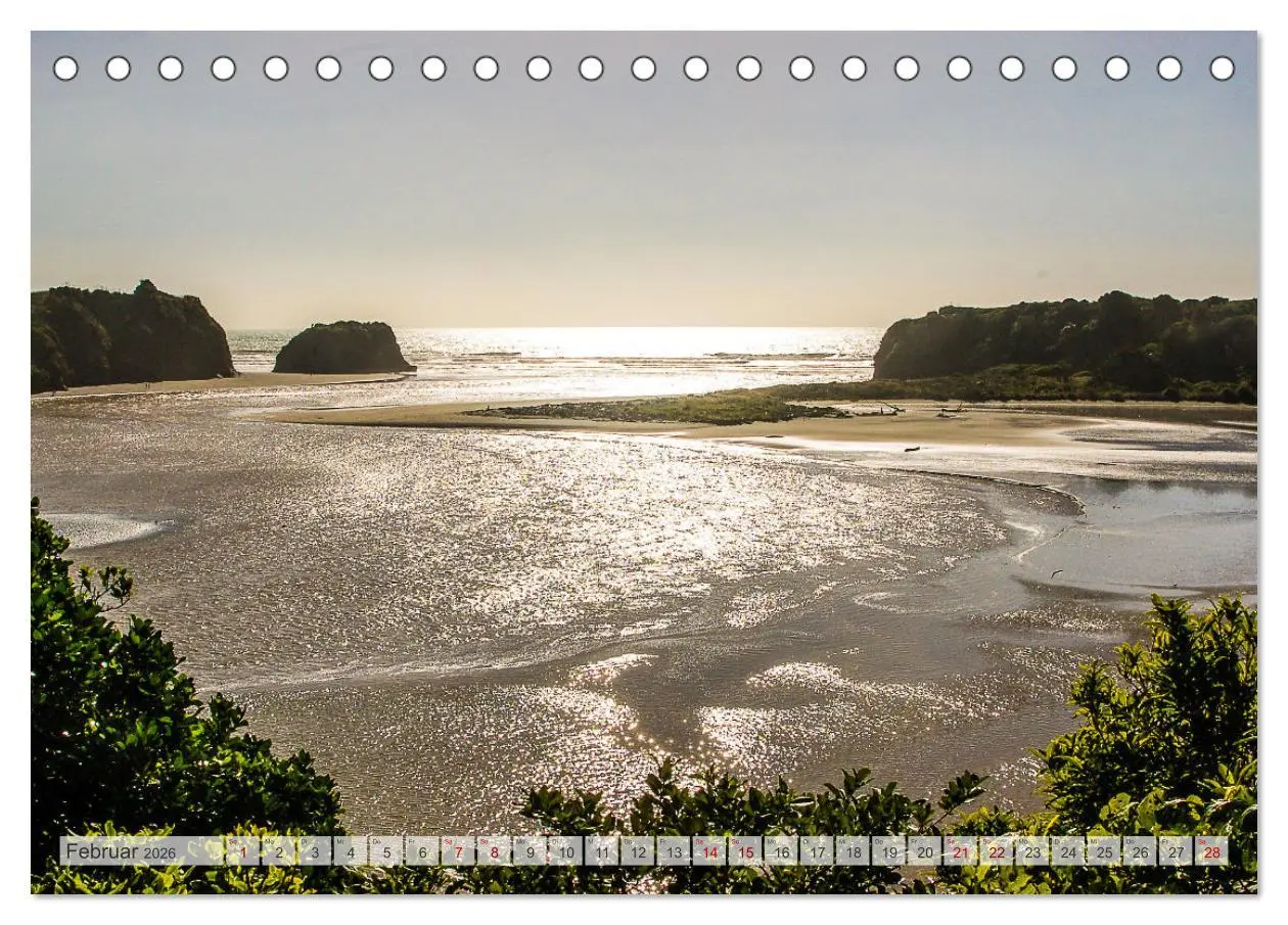 Bild: 9783457421406 | Faszination Neuseeland (Tischkalender 2026 DIN A5 quer), CALVENDO...