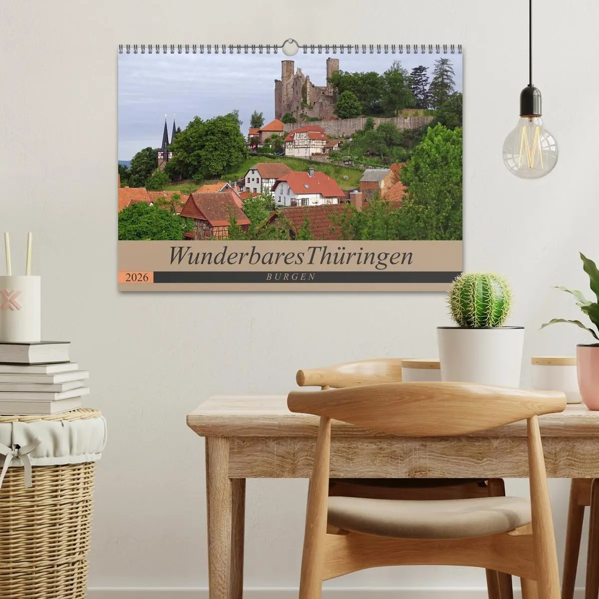 Bild: 9783516061406 | Wunderbares Thüringen - Burgen (Wandkalender 2026 DIN A3 quer),...