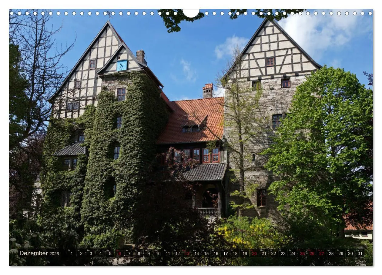 Bild: 9783516061406 | Wunderbares Thüringen - Burgen (Wandkalender 2026 DIN A3 quer),...