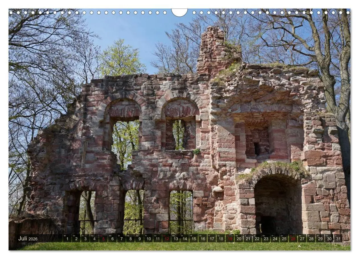 Bild: 9783516061406 | Wunderbares Thüringen - Burgen (Wandkalender 2026 DIN A3 quer),...