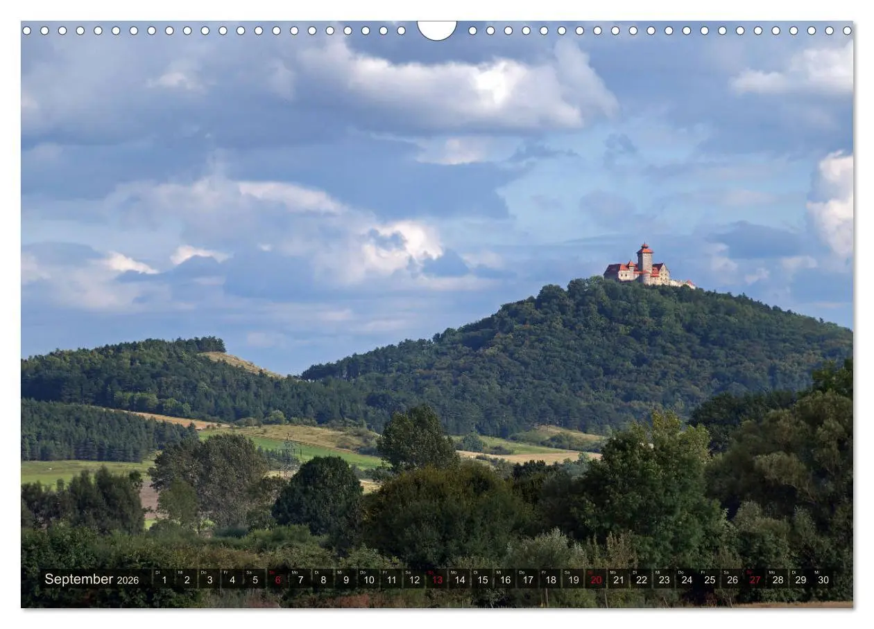 Bild: 9783516061406 | Wunderbares Thüringen - Burgen (Wandkalender 2026 DIN A3 quer),...