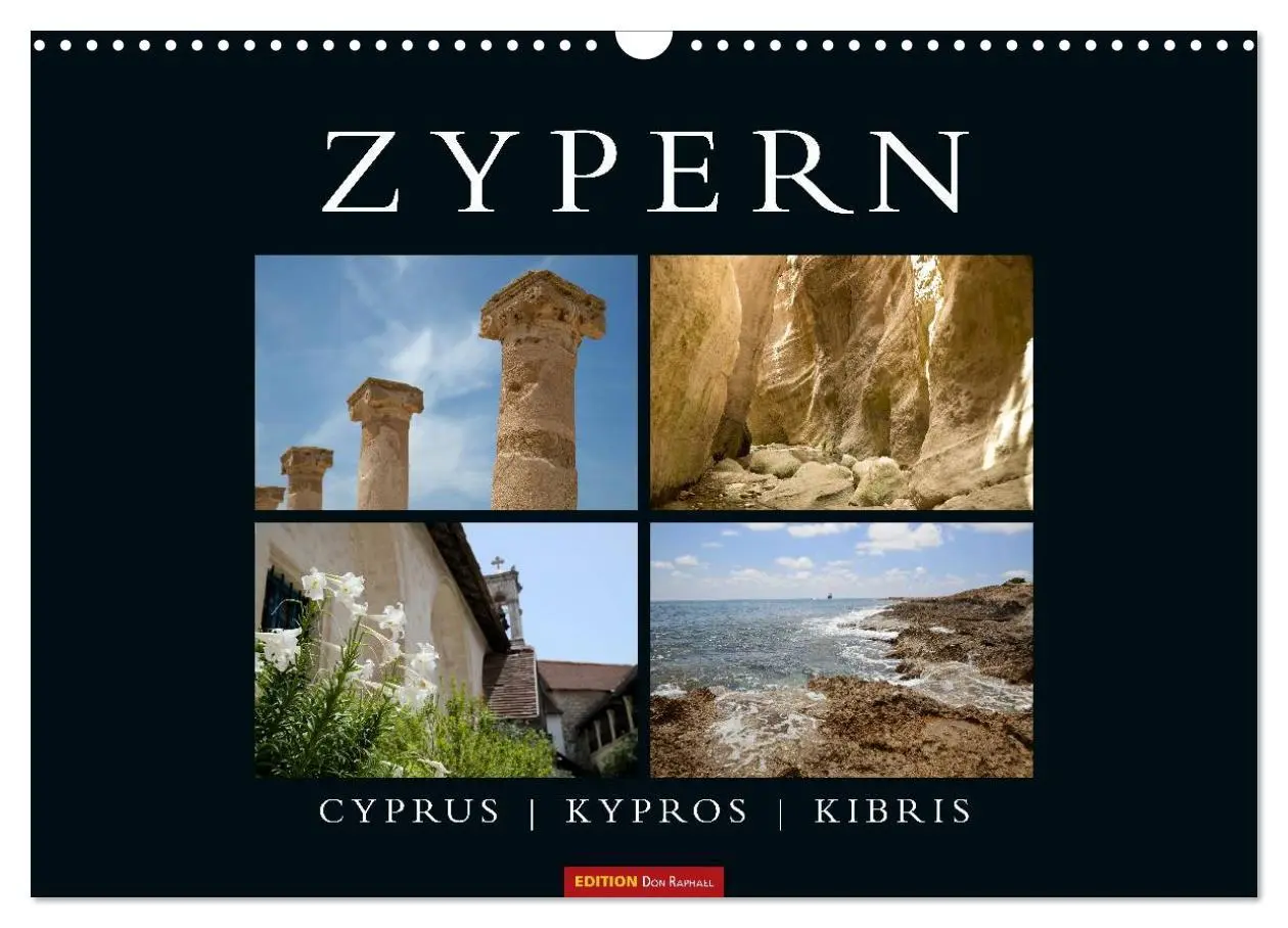 Cover: 9783516131406 | Zypern - Cyprus - Kypros (Wandkalender 2026 DIN A3 quer), CALVENDO...