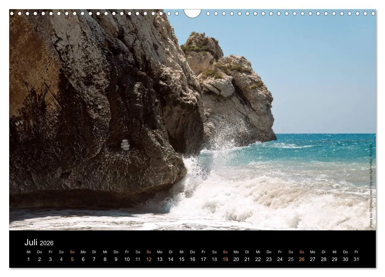 Bild: 9783516131406 | Zypern - Cyprus - Kypros (Wandkalender 2026 DIN A3 quer), CALVENDO...