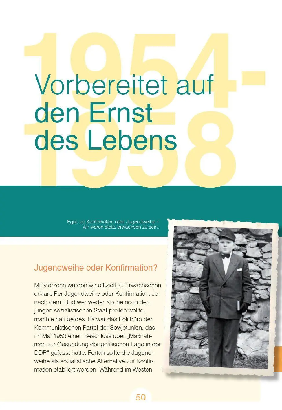 Bild: 9783831331406 | Wir vom Jahrgang 1940. Aufgewachsen in der DDR | Kindheit und Jugend