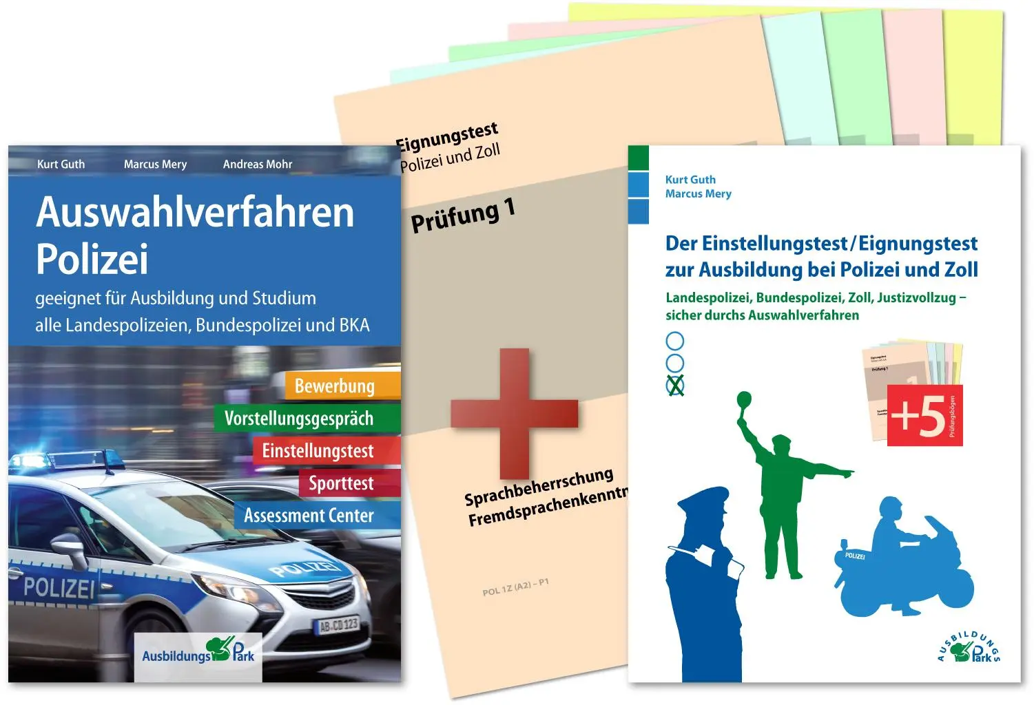 Cover: 9783956241406 | Auswahlverfahren und Einstellungstest Polizei - alles in einem Paket