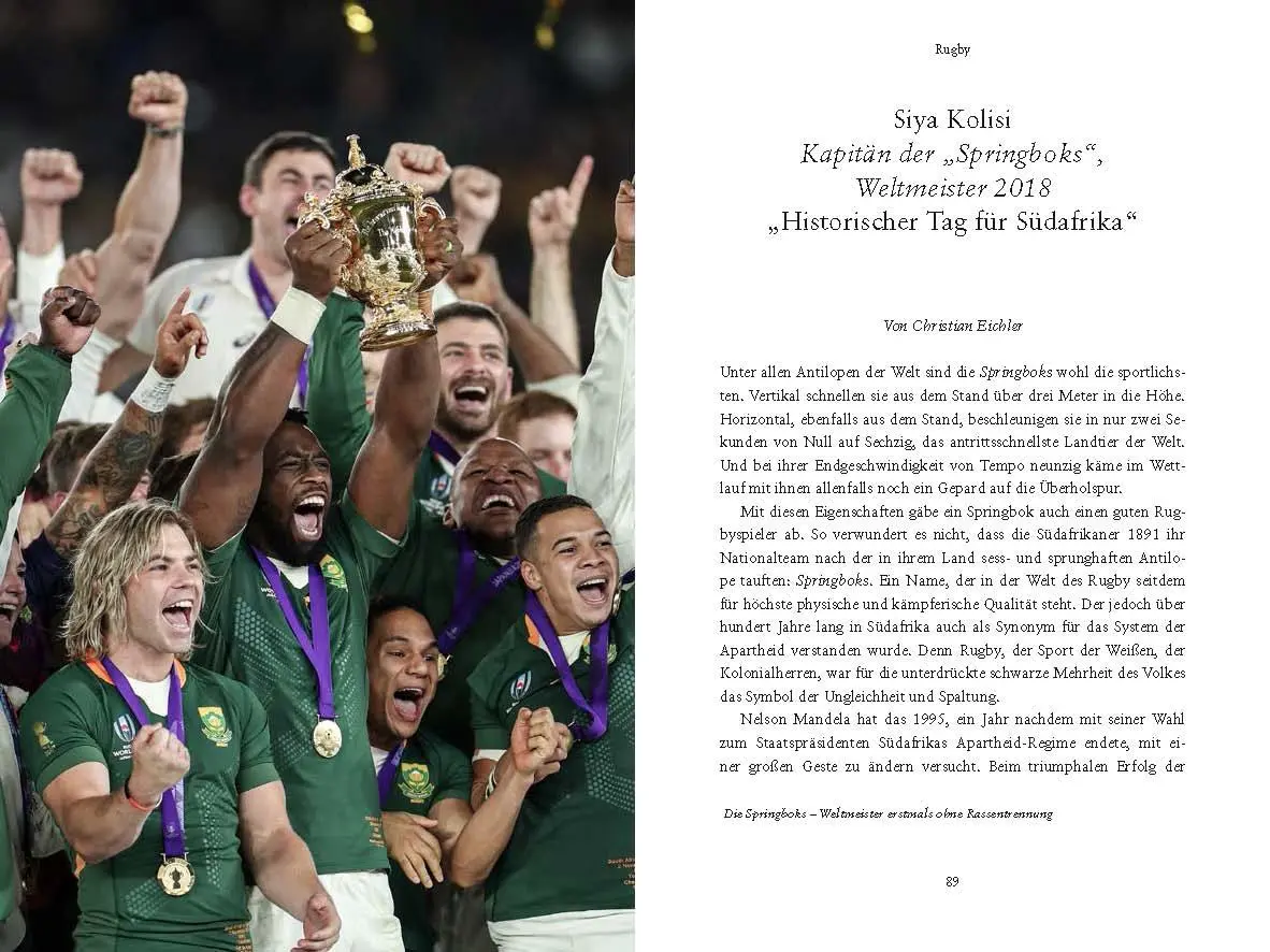 Bild: 9783964231406 | Die ersten schwarzen Champions | Von Jack Johnson bis Malaika Mihambo