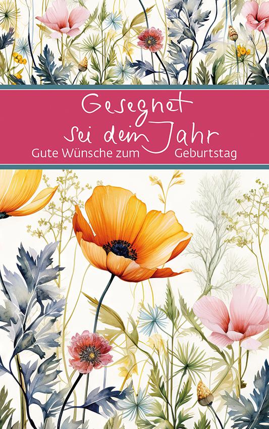 Cover: 9783987001406 | Gesegnet sei dein Jahr | Gute Wünsche zum Geburtstag | Taschenbuch