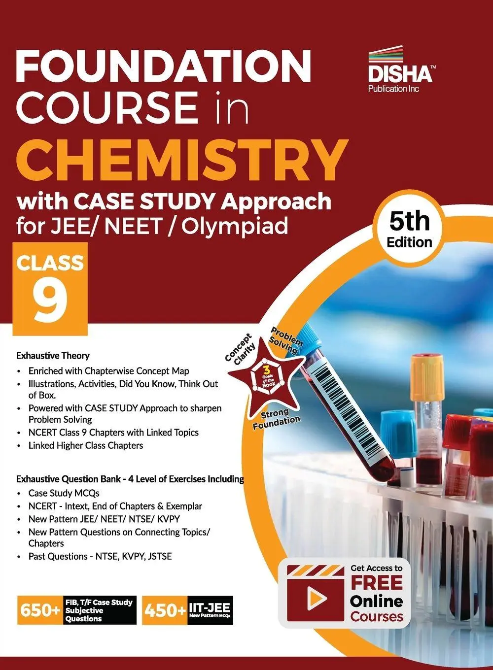 Cover: 9789390711406 | Foundation Course in Chemistry with Case Study Approach for JEE/...